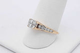 0.36cttw Diamond Ring In 14k Yellow Gold 1.7 Grams Size 9.25 Eb0926oxzsa