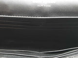 Kate Spade Ny Glimmer Boxed Medium Flap Black Wallet Aa0225wzsa