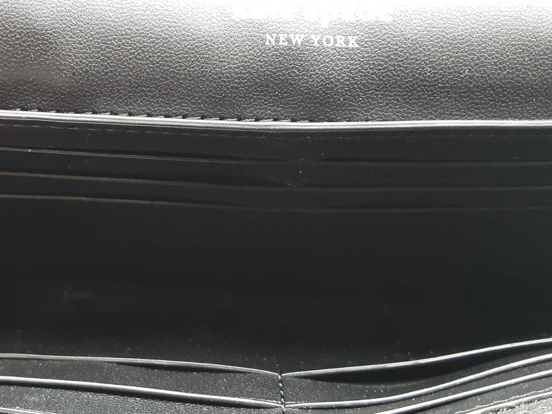 Kate Spade Ny Glimmer Boxed Medium Flap Black Wallet Aa0225wzsa