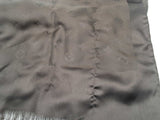 Louis Vuitton Monogram Dark Brown 100% Silk Scarf Eb0626crde