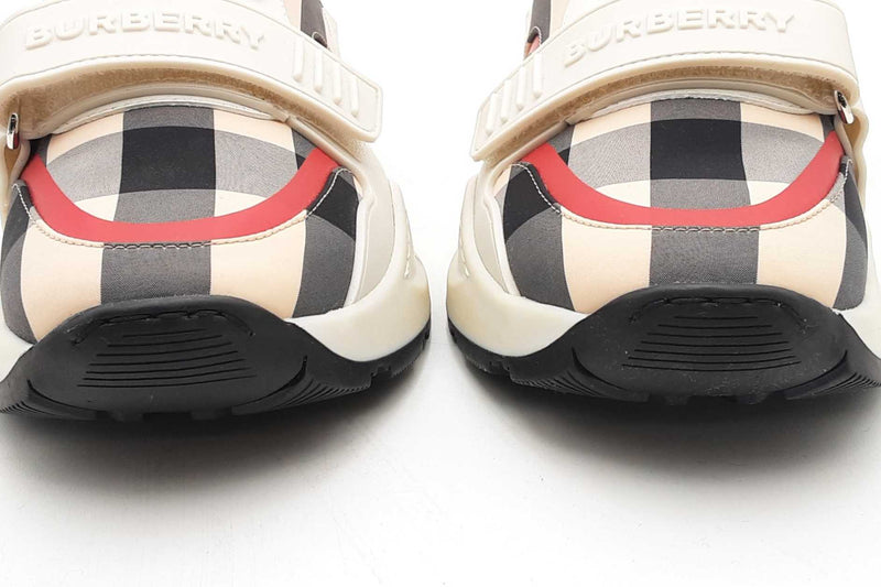 Burberry Low Top Ramsey Check Sneakers Size 40 Eb0425lxzsa