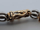 2.00 Cttw Diamond Tennis Bracelet In 14k Gold 21.1 Grams 7.25 Inch Fw0426lpzxdu