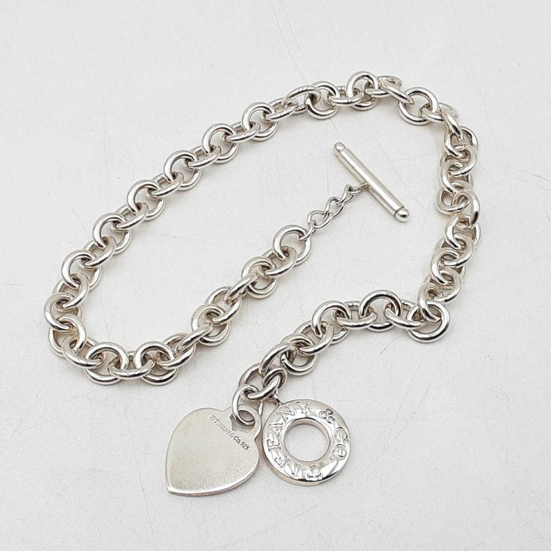 Tiffany & Co. Heart Tag Necklace Sterling Silver 75 Grams Sd0825crdu