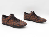 Louis Vuitton Trainers In Damier Ebene Coated Canvas Size Eu 38.5 Fw0126oxzdu
