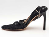 Bottega Veneta Chain Link Accent Mesh Pump Black Size 38 Aa0626ozxsa