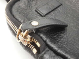 Gucci Guccissima Black Leather Belt Bag Sd0325oizsa