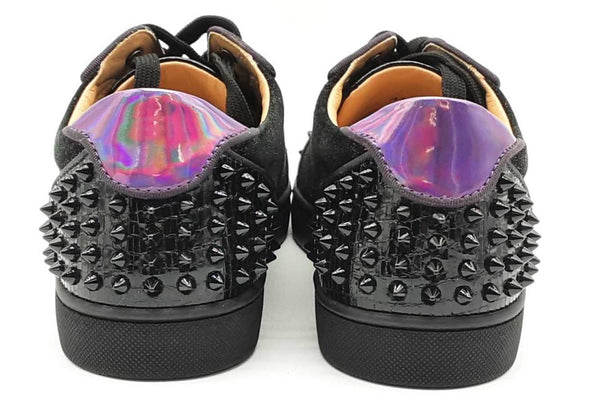 Christian Louboutin Seavaste Orlato Glitter Iridescent Sneakers Eb0824lrxde