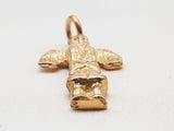 10k Yellow Gold 2.8g Totem Pendant Do0225rxde