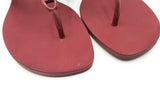 Hermès Island Chaine D'ancre Sandals In Rouge H Tpu Rubber Size 8.5 Fw1026ozxdu