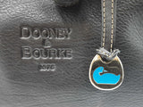 Dooney & Bourke Black Pebbled Leather Shoulder Bag Fw0425exdu