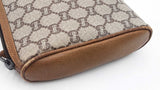 Gucci Plus Clutch Cosmetic Bag In Gg Supreme Coated Canvas Fw1026rxdu