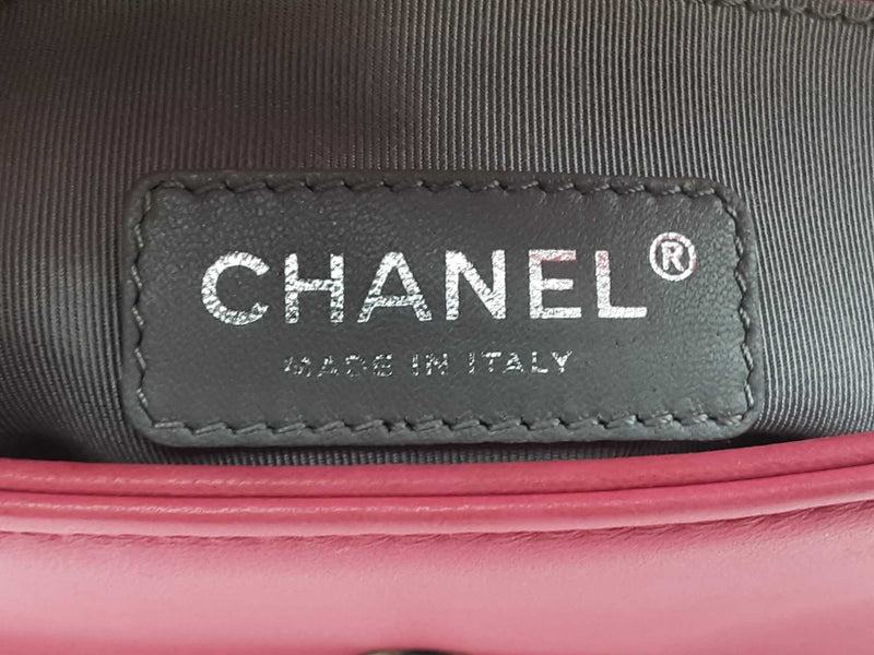 Chanel Stingray Small Boy Bag Pink Aa0425oozxsa