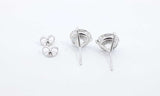 11.2 Cttw Lab Grown Diamond 14k White Gold Stud Earrings Fw1024wixzdu