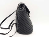 Chanel Chevron Quilted Small Urban Spirit Backpack Black Aa0625ozxzsa