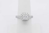 1.79cttw Diamond Ring In Platinum 8.4 Grams Size 6.25 Eb0426wrxzsa