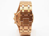 Audemars Piguet 41 Royal Oak White Dial 18k Rose Gold Watch Do0625rxzxzde