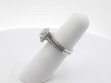 1.10ctw 14k White Gold 6.1 Grams Ring Size 6 Sd0525srzsa