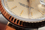 Rolex Oyster Perpetual Datejust 36mm Houndstooth Dial Watch Eb0726rrxzde