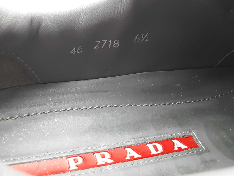 Prada 4e2718 Match Race Reflective Silver Gray Shoes Size Us 6.5 M Do0525lorde