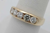 0.75cttw Diamond Ring In 18k Yellow Gold 4.9 Grams Size 6.75 Eb1026porsa