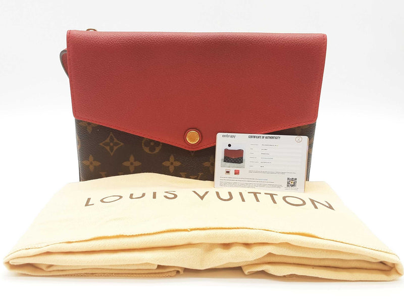 Louis Vuitton Monogram Twice Pochette Cerise Cherry Shoulder Bag Sd0825eirde