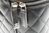 Chanel Quilted Black Leather Vanity Case Eb0626loxzde