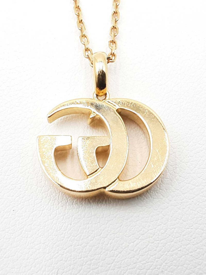 Gucci Running Gg Necklace In 18k Yellow Gold 10.1 Grams 25 Inch Fw0925rrxdu