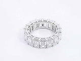 Lab Grown Diamond 11.22ctw Eternity Band In 18k White Gold 7.2g Eb0524wprxsa