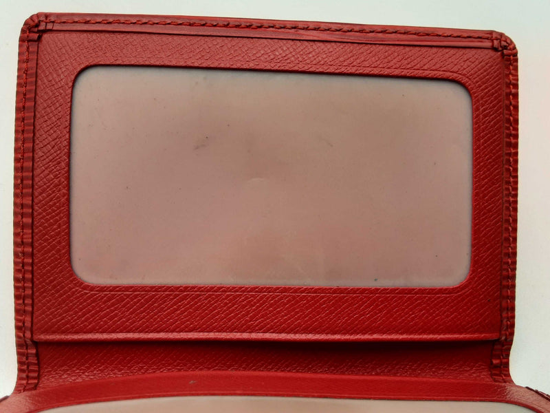 Louis Vuitton Couverture Passeport Red Epi Leather Card Holder Do1024loxde