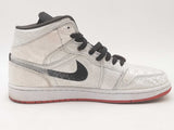 Nike Cu2804-100 Jordan 1 Mid White Shoes Size 9.5 Aa0725lrzsa