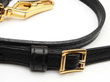 Burberry Check & Black Leather Little Crush Crossbody Bag Eb0526lrxde