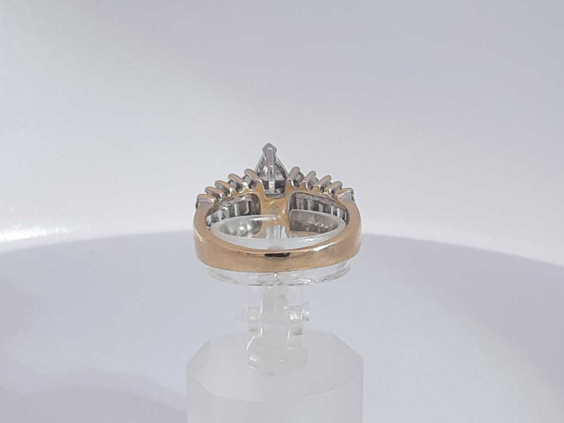 1.59 Cttw Diamond 14k Yellow Gold Ring 6.4 Grams Size 6.5 Aa0625erzsa