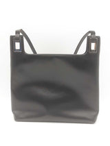 Gucci Vintage Black Leather Shoulder Bag Sd0625rzsa