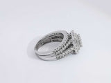 1.06 Cttw Diamond 10k White Gold Ring 6.3 Grams Size 6.5 Aa0725wrzsa