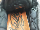 Versace Chain Reaction Yellow & Black Barocco Print Sneakers Size 37 Sd1225rzdu