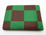 Louis Vuitton Green Damier Coated Canvas Leather Bifold Wallet Do0925oxzde