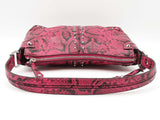 Michael Kors Astor Studded Snake Embossed Leather Shoulder Bag Sd0826rzdu