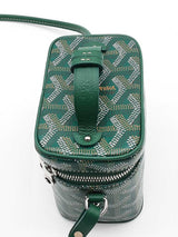 Goyard Goyardine Muse Mini Vanity Case Crossbody In Green Eb0125lexzde