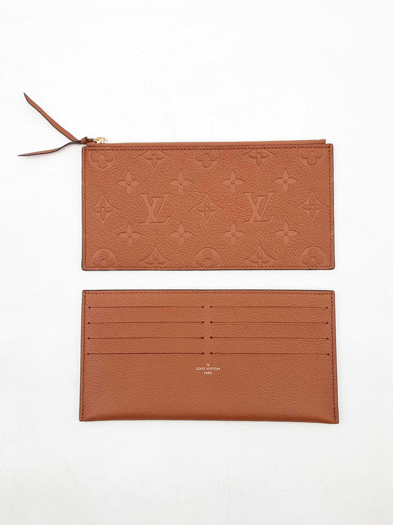 Louis Vuitton Pochette Félicie In Brown Monogram Empreinte Leather Fw1125pzxdu