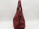 Kate Spade Large Siffano Leather Red Handbag Aa0926wzsa