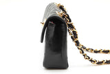 Chanel Mini Quilted Black Leather Crossbody Bag Eb0526lorxde