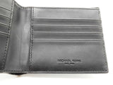 Michael Kors Black Pebbled Bifold Wallet Do0925lrde