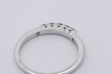 0.19cttw Diamond Ring In 14k White Gold 2.4 Grams Size 7.25 Eb0326lixsa