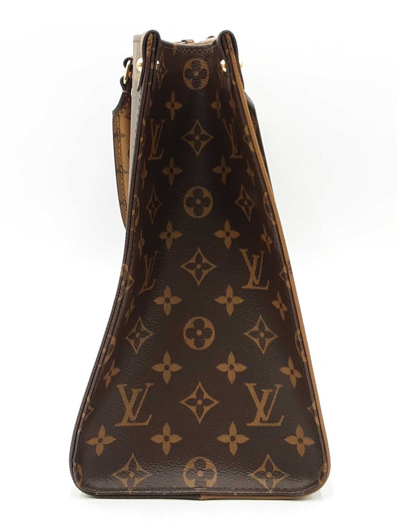 Louis Vuitton Onthego Bicolor Monogram Giant Coated Canvas Tote Bag Fw0925szxdu