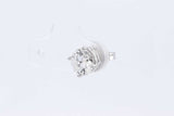 1.07ctw Diamond Stud Earring In 14k White Gold 0.9 Grams Eb0225loxzsa