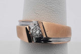 0.25ctw Diamond Band Ring In 14k Yellow Gold 8.7 Grams Size 7 Eb1025wcrsa