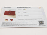 Chanel Red Quilted Cavier Leather Wallet Do0325erxde