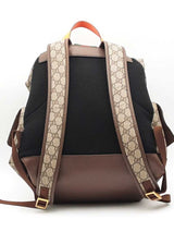 Gucci Ophidia Gg Supreme Double Buckle Backpack Beige Aa0226lzxzsa