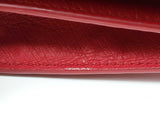 Bottega Veneta Red Ostrich Leather Piano Clutch Sd1025lczxde