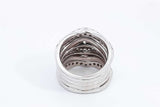 3.16cttw Diamond 14k White Gold Ring 16.1 Grams Size 6 Eb0626opxzdu